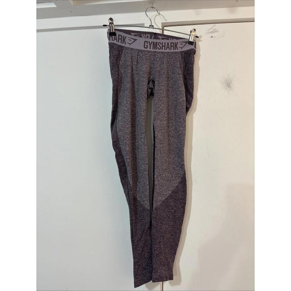Gymshark Leggings Women’s Small‎ Vital Seamless Yoga Heather Purple Stretch